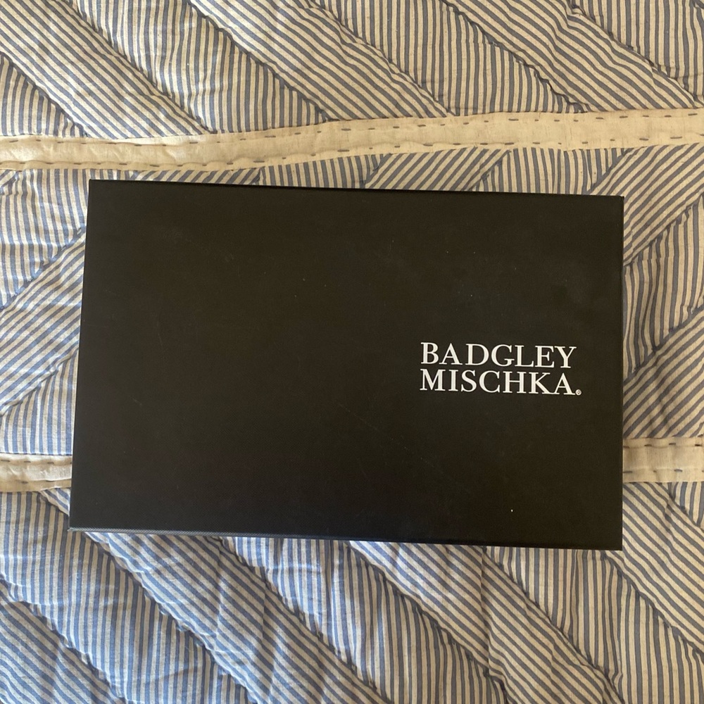 Badgley Mischka Brand Marilee Block Heel in Ivory - Picture 10 of 10